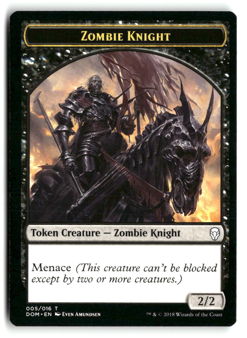 Zombie Knight Token