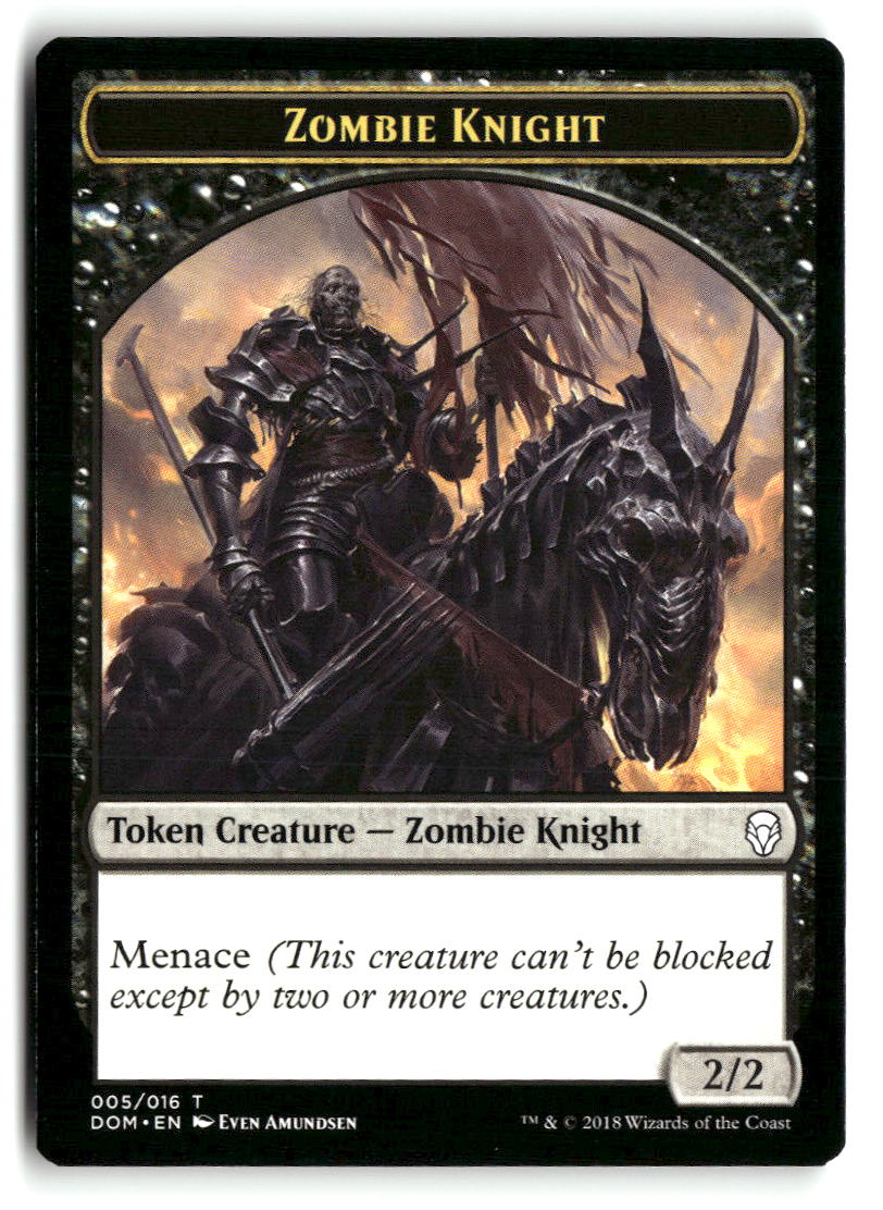 Zombie Knight Token