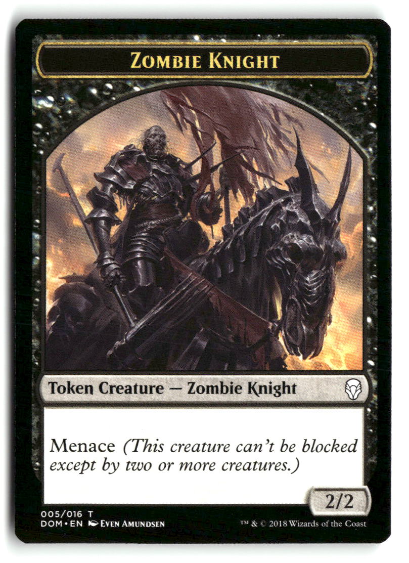Zombie Knight Token