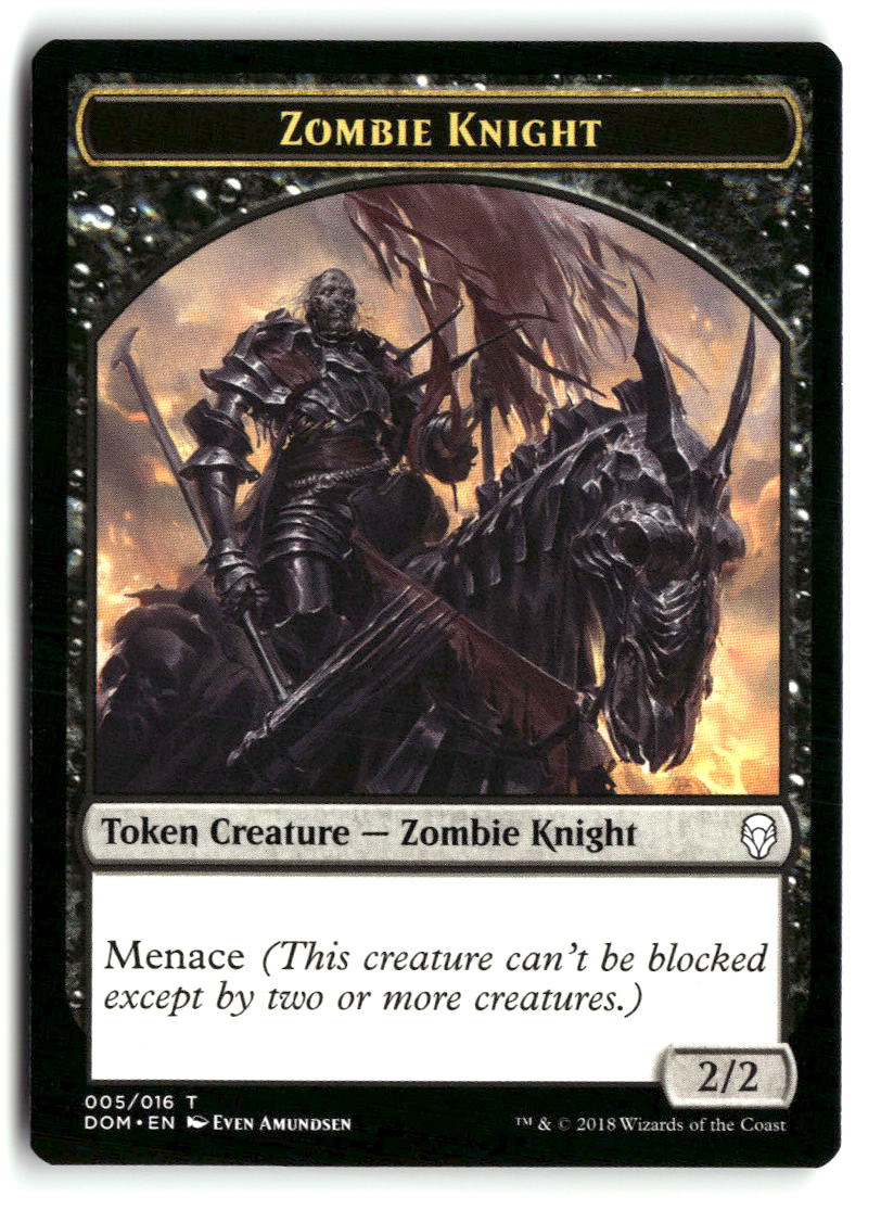 Zombie Knight Token