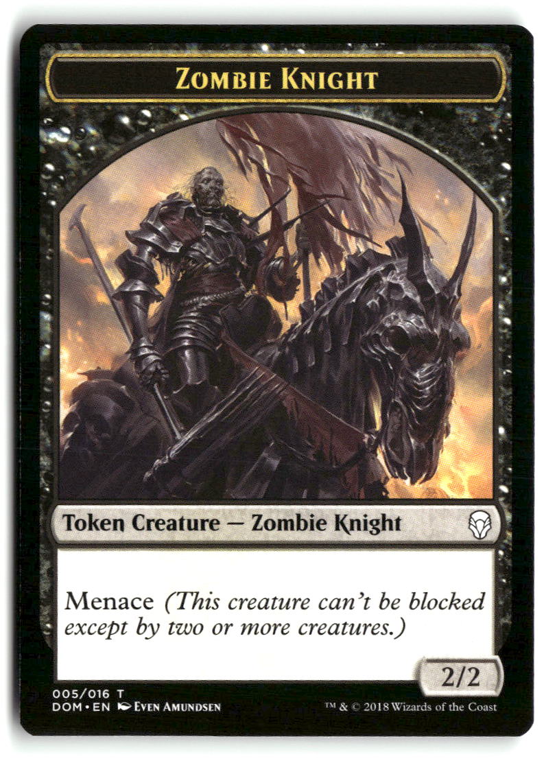 Zombie Knight Token