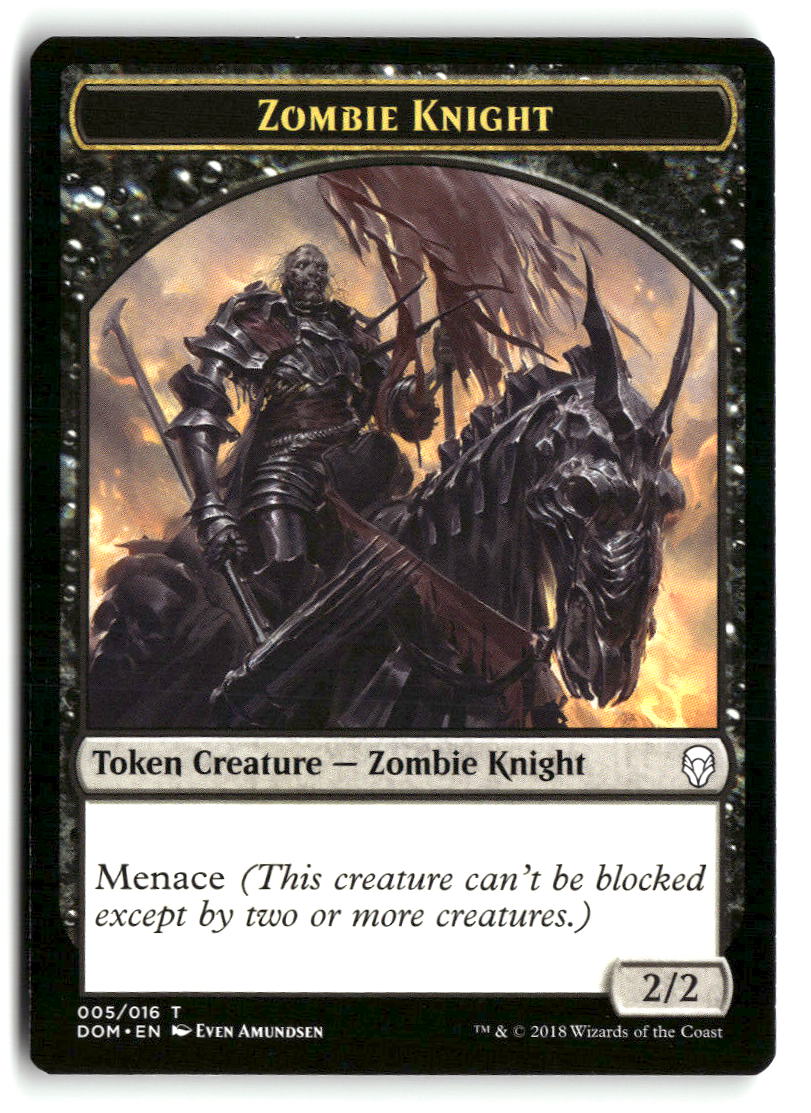 Zombie Knight Token