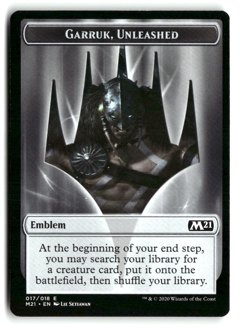 Emblem - Garruk, Unleashed